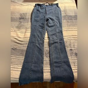 Flared jeans